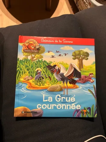 Livre pour enfants altaya la grue couronnée