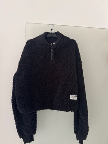 Pull/Sweat polaire à col zippé - moumoute