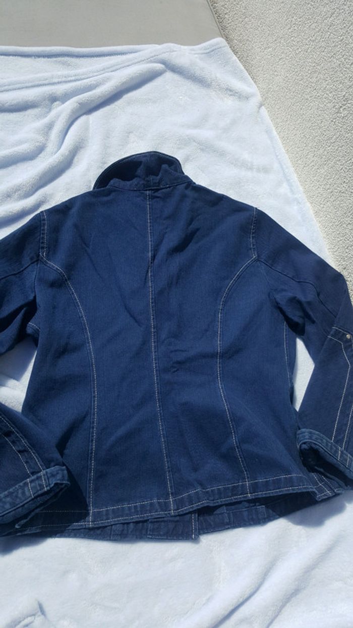 Veste jean Jacqueline Riu taille 3 (42/44) - photo numéro 5