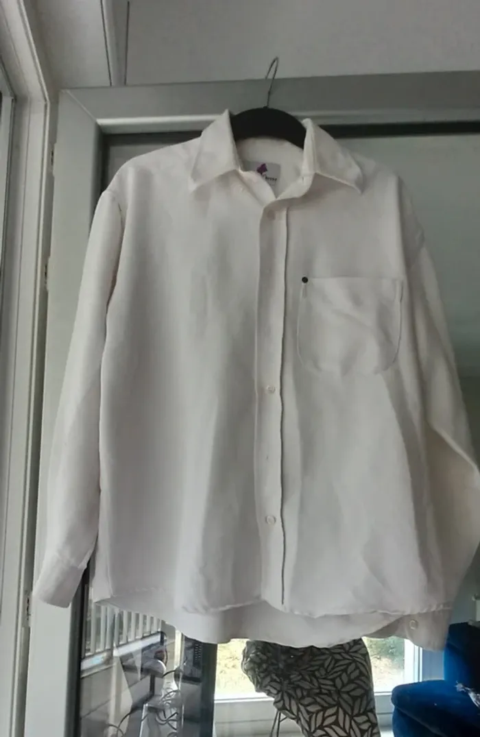 Chemise blanche homme