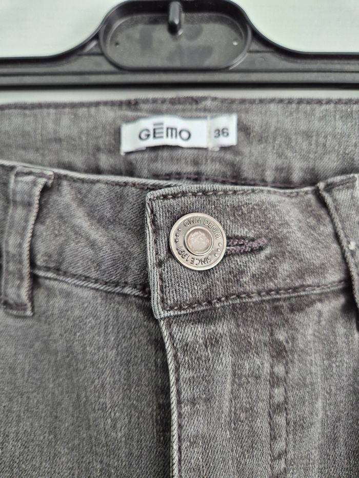 Jean slim femme gris taille 36 - photo numéro 2