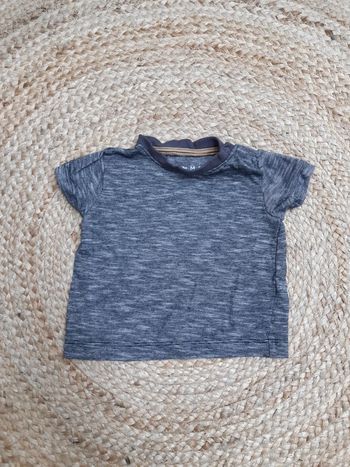 Tee shirt rayé Nutmeg 62 cm