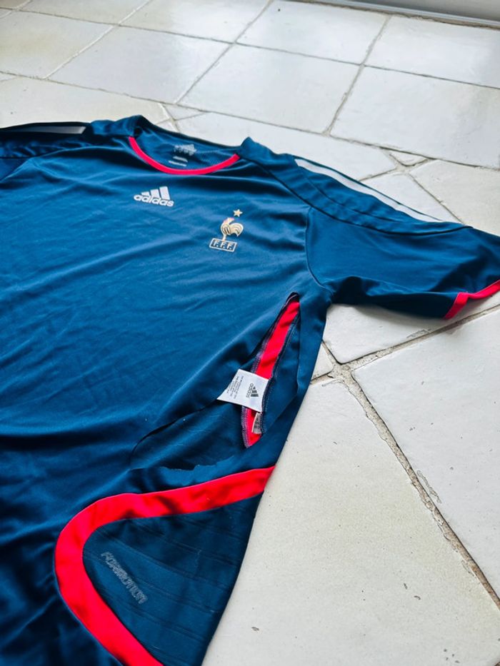 Maillot Équipe de France 2006 training vintage ADIDAS - photo numéro 8