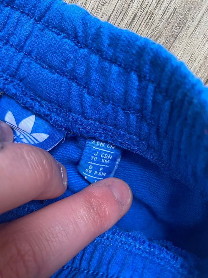 Short adidas 3/6 mois bébé garçon - photo numéro 3