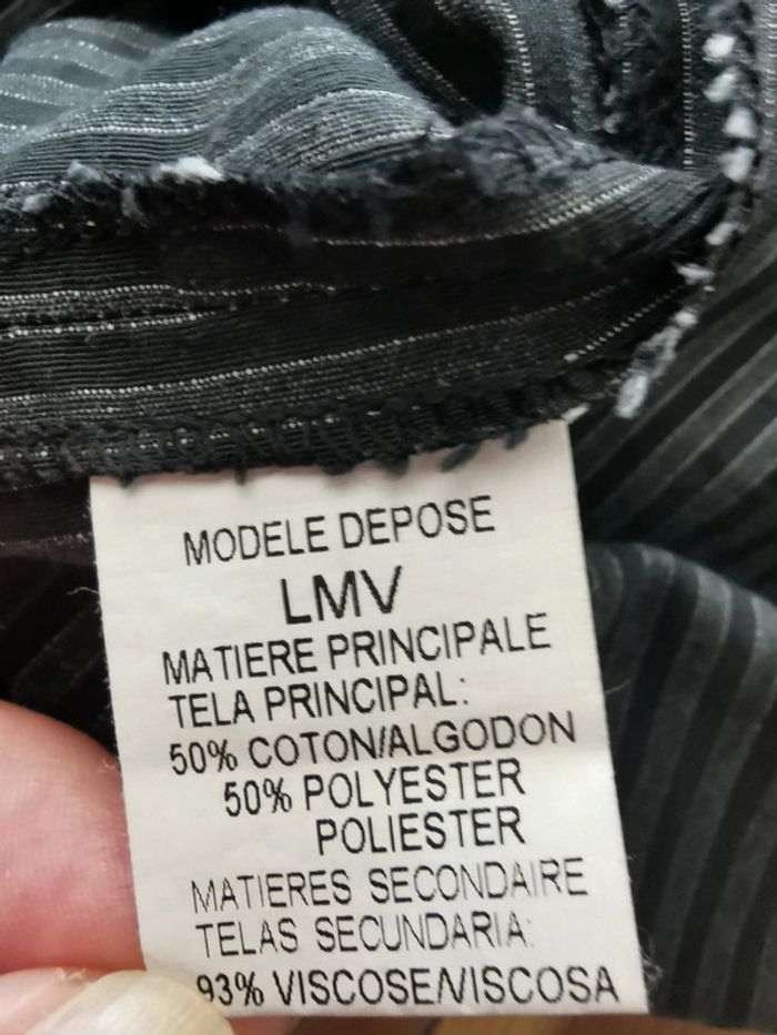 Robe noire-turquoise. Taille 40. La Mode Est À Vous - photo numéro 5