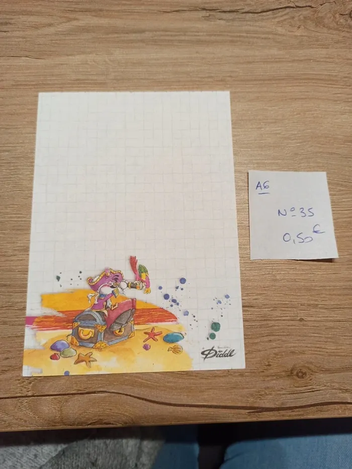 Feuille Diddl A6 35 0,50€