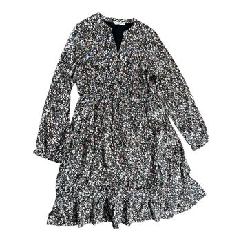 Eden et Victor Robe doublée fleurie Taille 10 ans