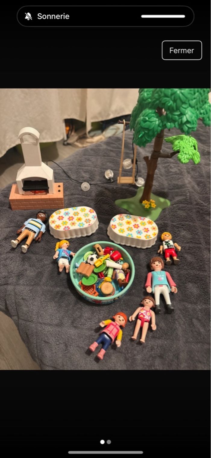 Maison playmobil (modèle 9266) avec accessoires - photo numéro 8