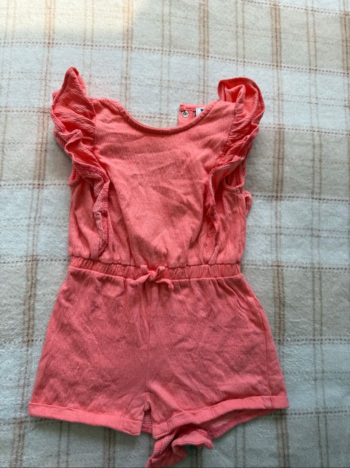 Combinaison short bébé fille - photo numéro 2
