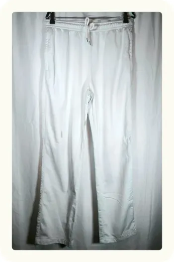Pantalon jogging survêtement blanc homme Lacoste Taille M 38