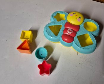 Trieur de forme papillon jouet 1er age bébé fisher price