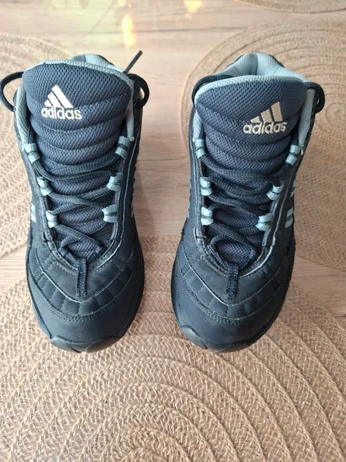 Adidas montantes noires/grises – Taille 38 - photo numéro 2
