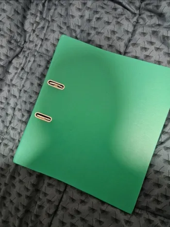 Grand classeur vert 2 anneaux exacompta