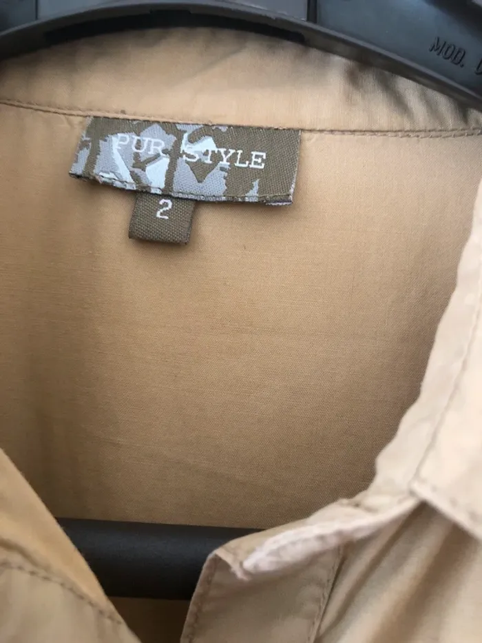 Chemise beige - photo numéro 4