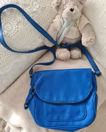 Sac à main bleu Eurodif Neuf
