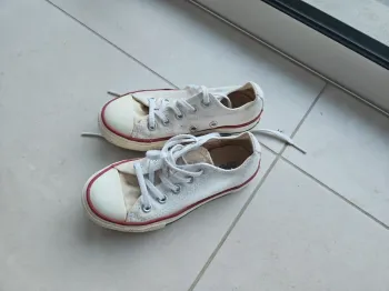 Basket basses converse blanches 27