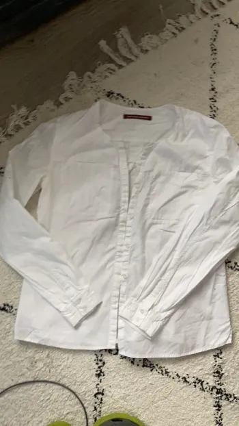 Chemise blanche comptoir des cotonniers