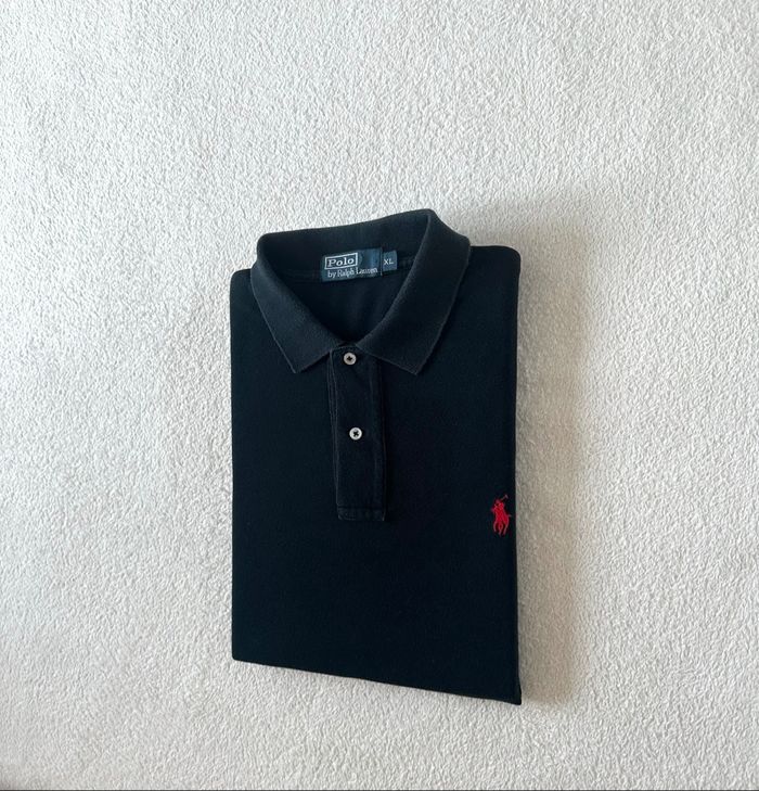 Polo Ralph Lauren noir XL - photo numéro 2