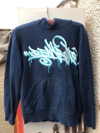 Sweat à capuche garçon 12/14 ans