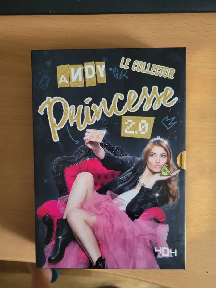 livre collector Andy princesse 2.0