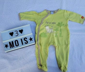 Pijama pyjama 3 mois orchestra