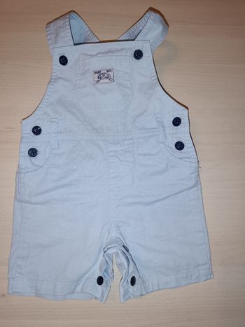 Salopette bleue