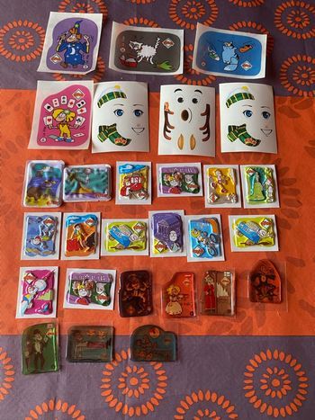 Lot de 28 Stickers Pitch vintage