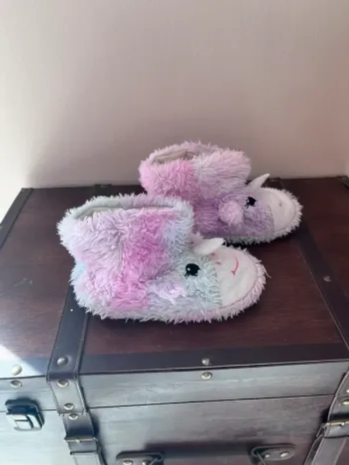 Chaussons licornes - photo numéro 2