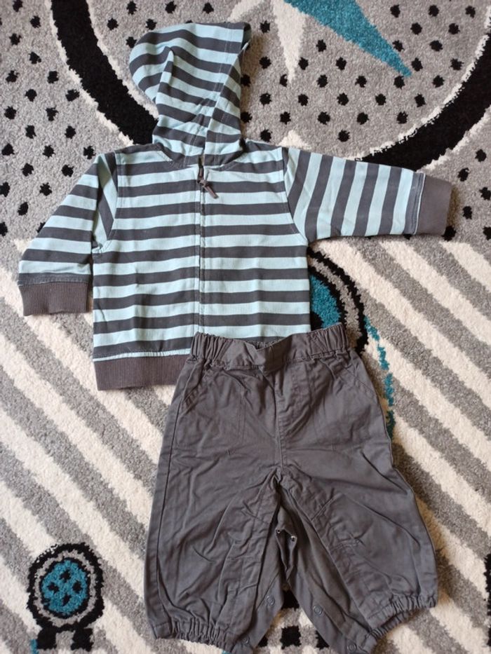 Ensemble gilet et pantalon