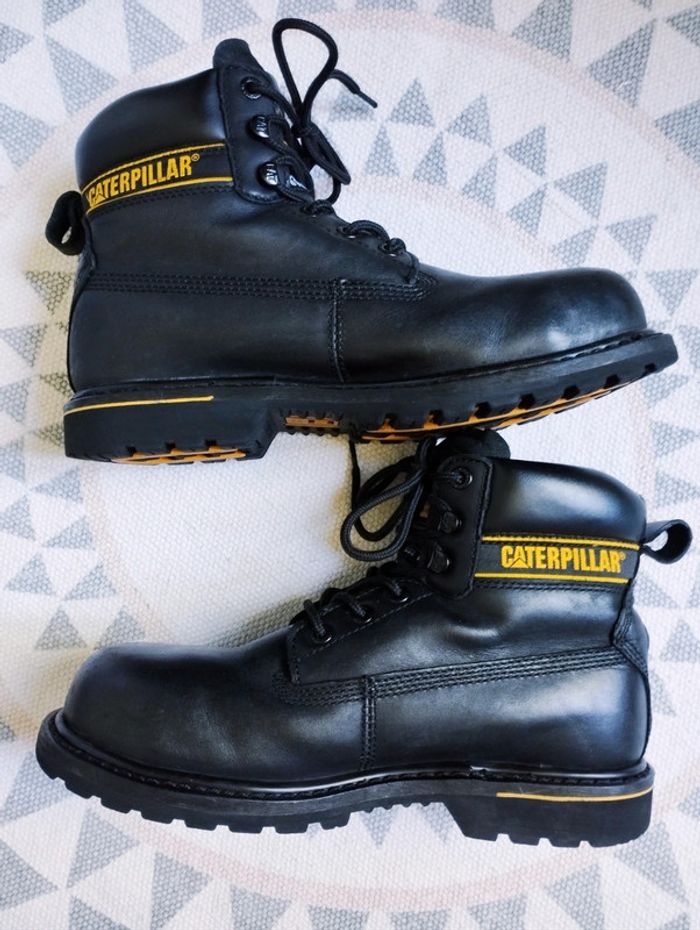 Chaussures de sécurité Holton - Caterpillar - 41 - Très Bon État - photo numéro 3