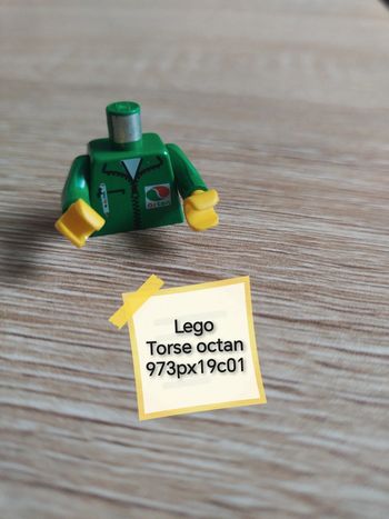 Lego torse Octan vert