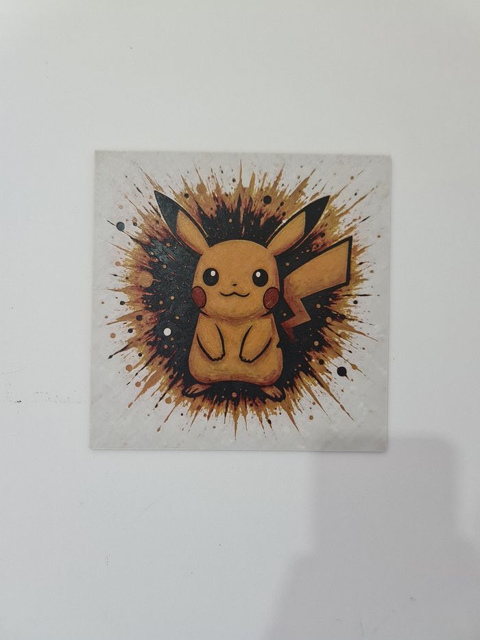 Tableau Pikachu Pokémon déco