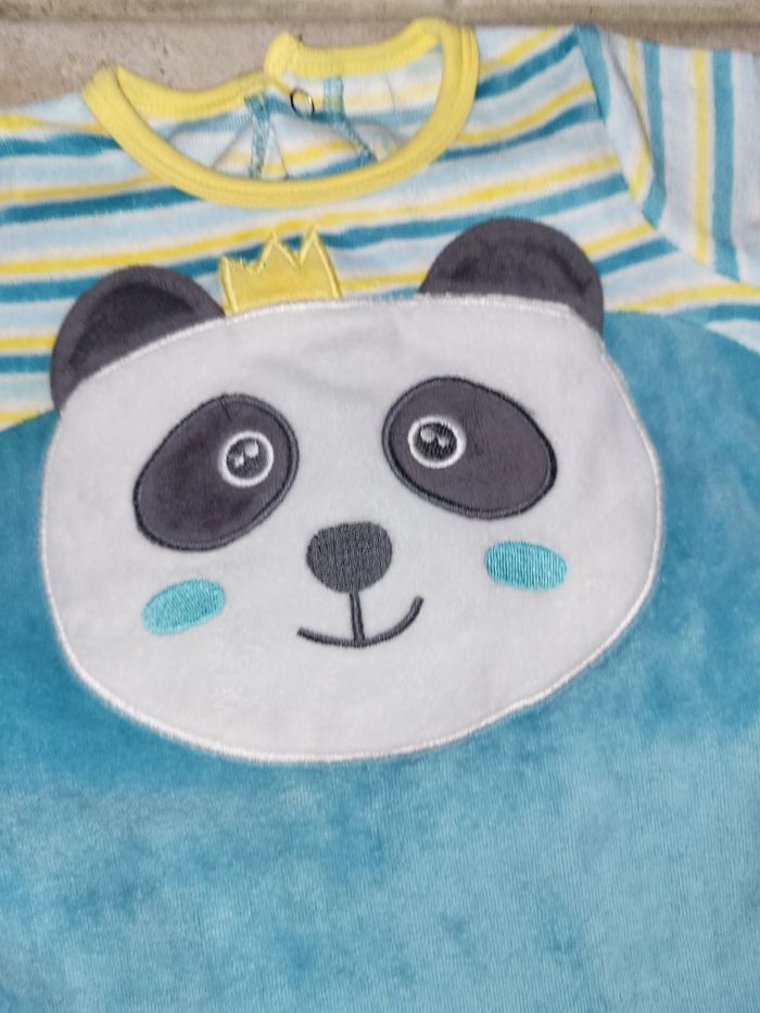 Pyjama panda 6 mois Sergent Major - photo numéro 2