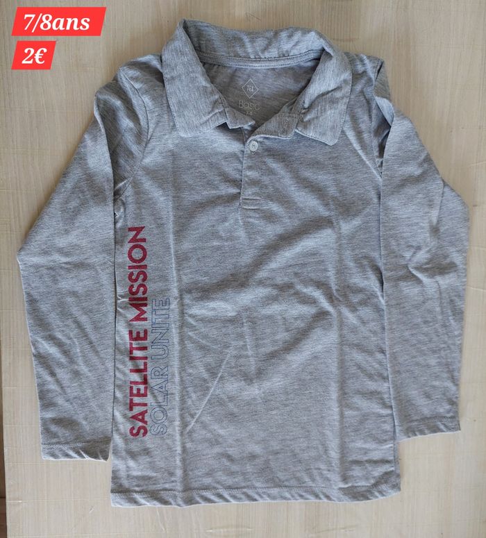 T-shirt satellite mission garçon 7/8ans - photo numéro 2