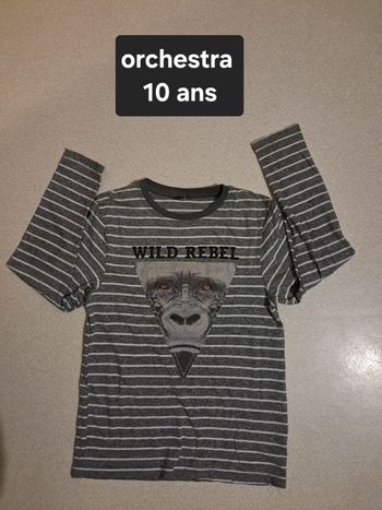 Tee-shirt ML orchestra 10 ans 