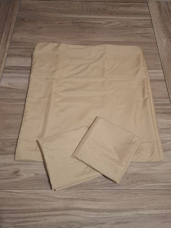 Linge de lit duvet drap set parrure housse de couette lit microfibre beige