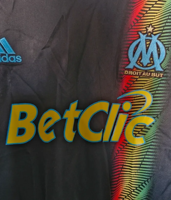 Maillot Shirt Football Adidas Olympique de Marseille OM 2010 2011 Taille L - photo numéro 3