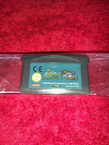 Spongebob Jimmy neutron Nintendo gameboy advance