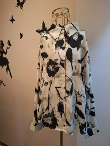 Chemise fleurie