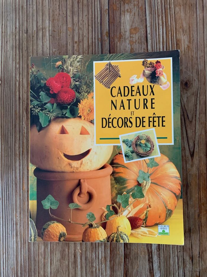 Livre art créatif nature