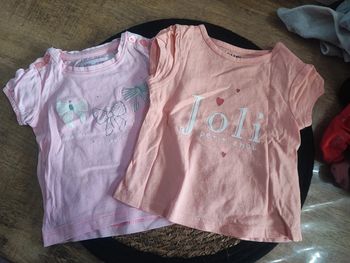 Lot tee shirt 3 mois