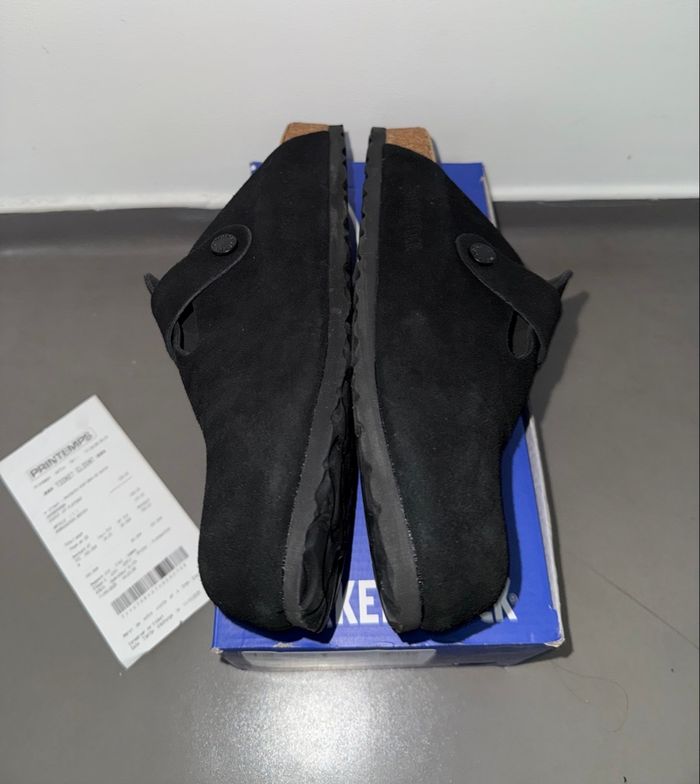 Sandales Birkenstock Boston noir taille 42 - photo numéro 1