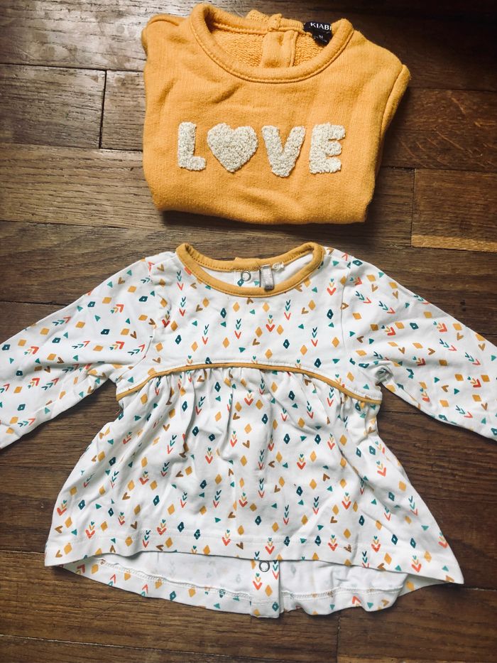 Ensemble Taille 1 mois