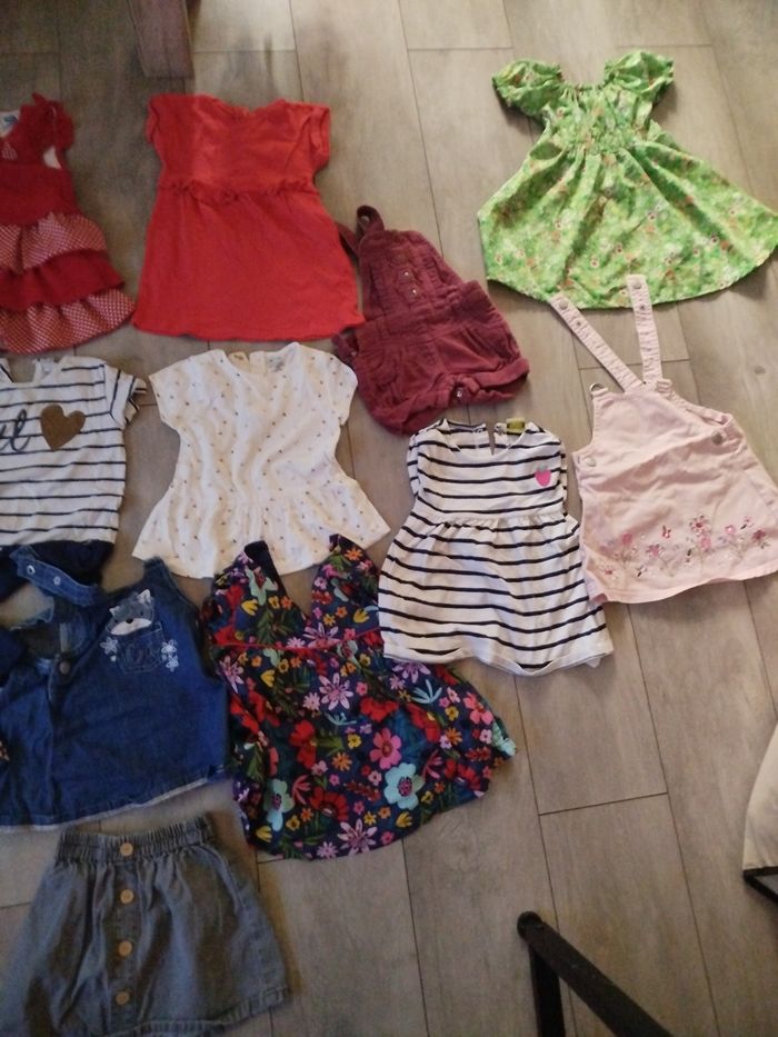 Lots robes fille 12 mois - photo numéro 3