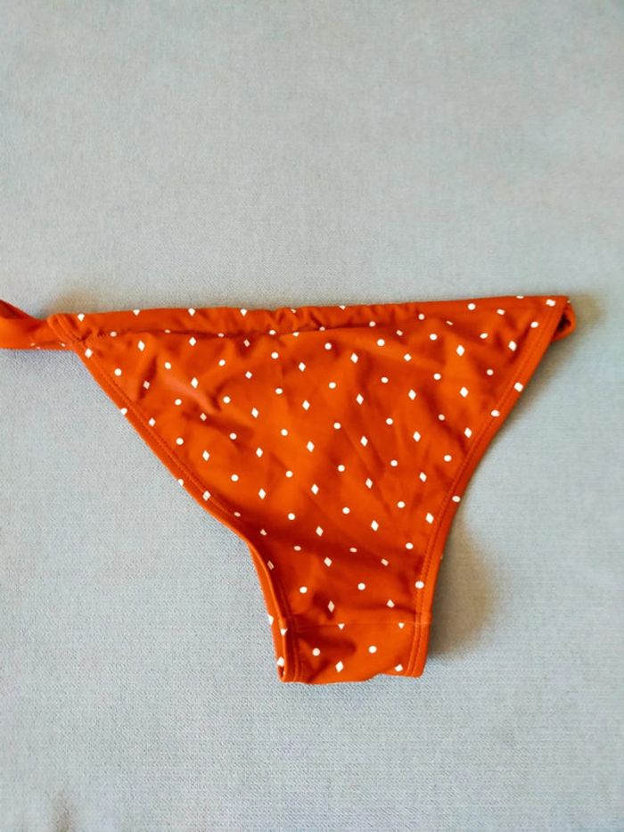 as de maillot de bain orange à pois – Goldenpoint – Taille 38 - photo numéro 2