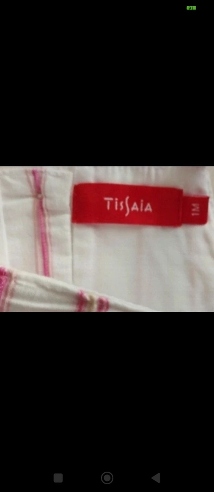 Robe d'été Tissaia taille 1 mois - photo numéro 3