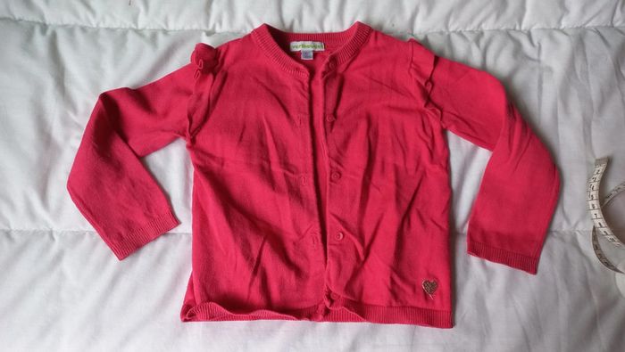 Gilet rose t2 ans