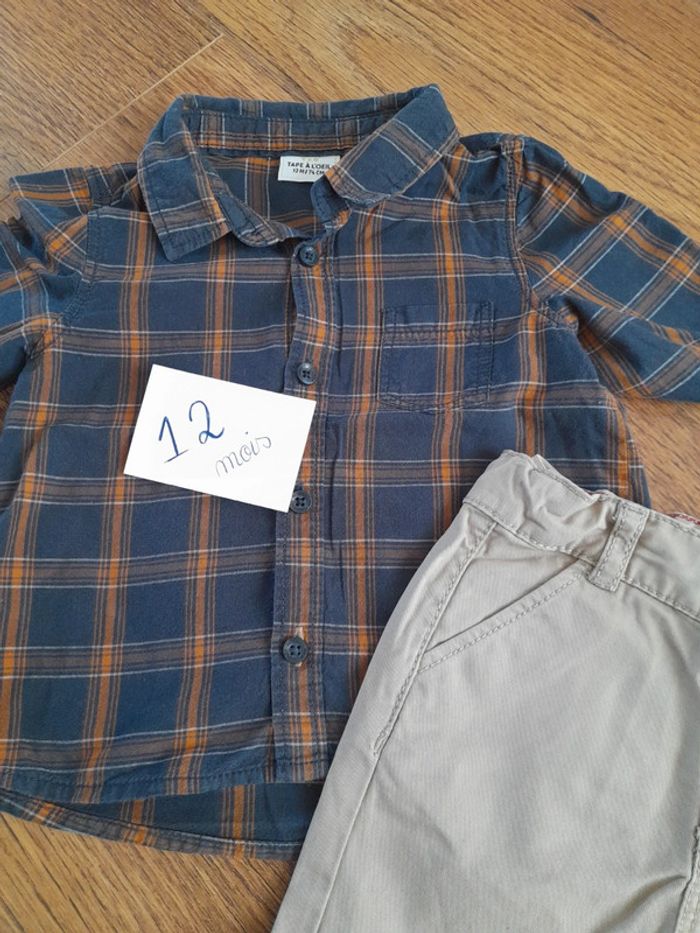 Ensemble 2 pièces 12 mois neuf - photo numéro 3