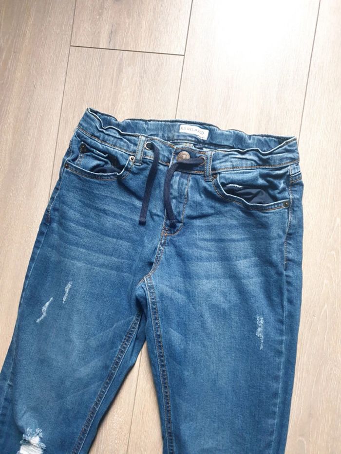 Jeans bleu. Garçon 14 ans/xs. Marque Kiabi - photo numéro 2