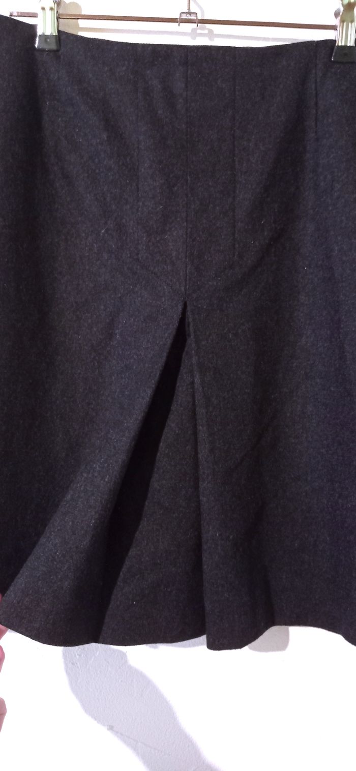 🌸Jupe courte 70% laine, L.O.G.G, taille 38 - photo numéro 2